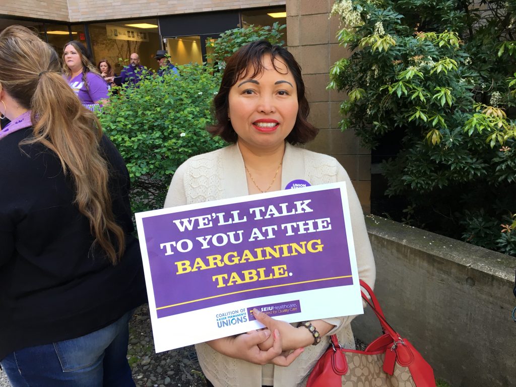 Kaiser faces charges of illegal bargaining